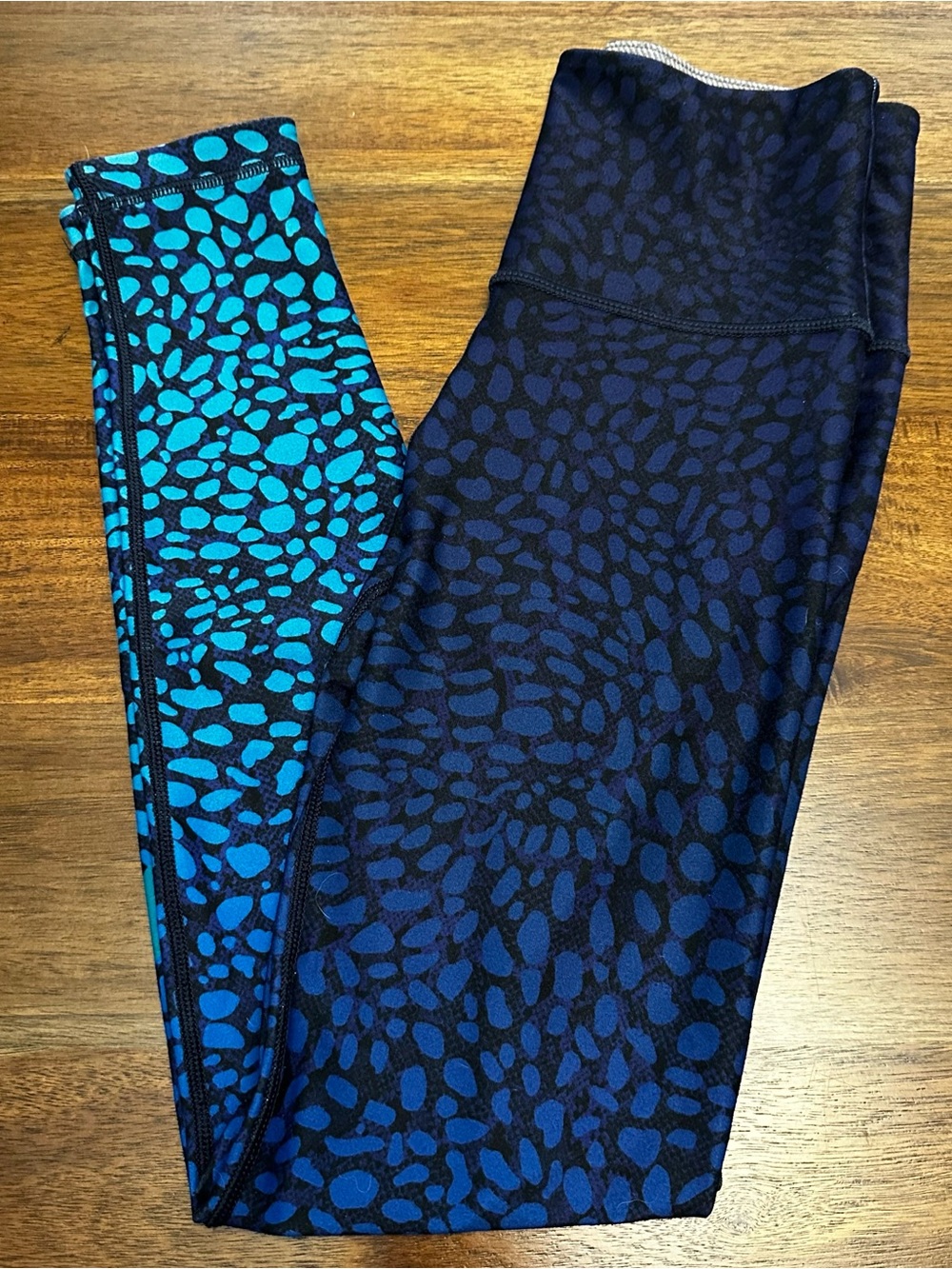 WITH x Peloton Womens High Waisted Leggings Wild Kite Small